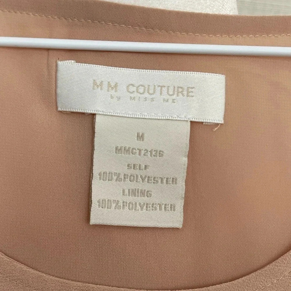 COPY - Women's MM Couture Tank Top Blouse - Sz. M - Picture 2 of 4